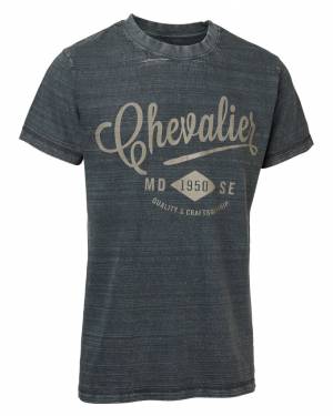 Chevalier 2736A-Marshall-Faded-LS-Tee-Antacite