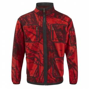 Mikina Shooterking Mossy softshell red D1210 I