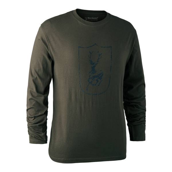 Tričko s dlhým rukávom Deerhunter Logo I
